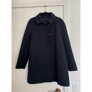 Zara XL Black Peacoat
